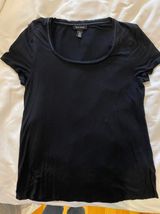 Black Short Sleeve T Shirt Photo 0