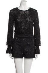 Maje Crew Neck Romper Photo 0