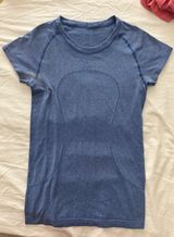 Lululemon Blue Swiftly Tech Short Sleeve Photo 0