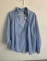 Divided Button Up Shirt Photo 0