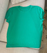 Lululemon Breezy Short-Sleeve Tee in Raceway Green Photo 0