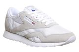 Reebok classic nylon white & grey trainers Size 9 Photo 0