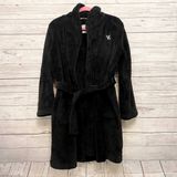 Victoria's Secret  Black Plush Robe Photo 0