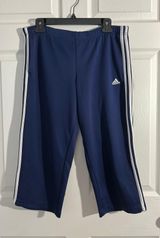 Adidas Capri Track Pants Navy Photo 0