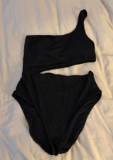 Aerie Cut-Out One-Piece Swimsuit Photo 0