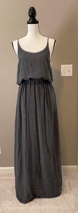 Betro Simone Distressed Grey Maxi Dress Photo 0