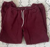 Brandy Melville Burgundy Sweatpants Photo 0