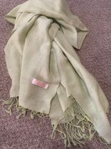 Pashmina Pashmire Baby Green Scarf  Photo 0