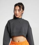 Gymshark Rest Day Cropped mock neck Pullover Photo 0