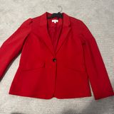 Elle Red Blazer Photo 0