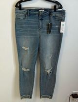 Studio Blue Stitchfix  Distressed Chewed Hem Jeans Photo 0