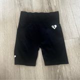 Womens best athletic black biker shorts size small Photo 0