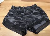 Athleta Black Camo Shorts Photo 0