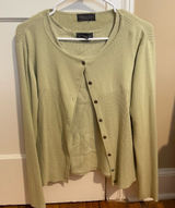 Van Heusen  Women's Light Green Cardigan set Photo 0