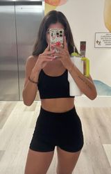 Two piece workout set Black Photo 0