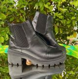 Black Chunky Platforms Size 11 Photo 0