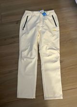 NEW Fleece Lined Waterproof Insulated Softshell Outdoor Snow Ski Pants Winter M Size M Photo 0