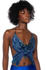 Akira time to fly sequin butterfly top Photo 0