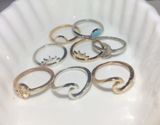 Multi Design 8 Pc Ring Set Photo 0