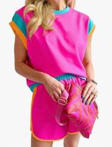 Boutique Two Piece Set Pink Photo 0