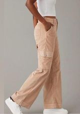 American Eagle Super Baggy Wide Leg Corduroy Cargo Pants 12 Photo 0