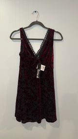 Velvet Red Dress Photo 0