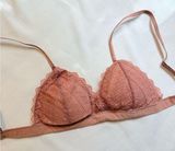 SHEIN Pink Lace Bra Intimates Photo 0
