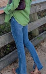 Abercrombie Hi Rise Skinny Slit Jeans Photo 0