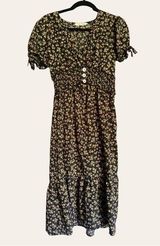 EUC  Floral Dress size M Photo 0