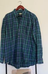 Vintage LL bean plaid flannel Photo 0