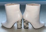 JustFab Snake Skin Booties Photo 0