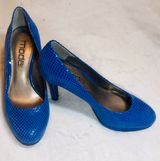 Moda Spana Lapis Snakeskin Heels Photo 0
