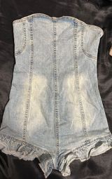 Edikted Denim Romper Photo 0