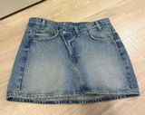 ZARA Denim Skirt Mini Photo 0