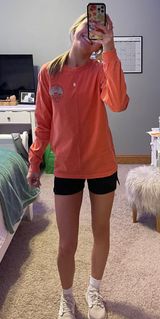 Glacier National Park long sleeve Orange Photo 0