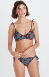 Madewell NEW Hipster String Bikini Winter Orchid Photo 0