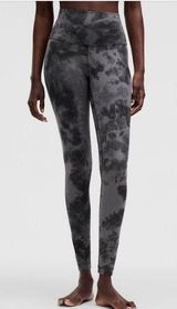 Lululemon Align hi-rise Tie-Dye Leggings - Pink and Blue size 6. Photo 0