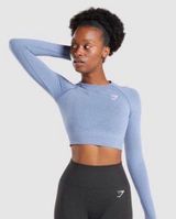 Gymshark Vital Seamless LS Crop Photo 0