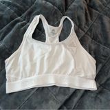 Adidas - White Sports Bra - Medium Photo 0
