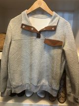 Half button up pullover Gray Photo 0