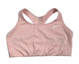 Dry-Fit Light Pastel Pink Athletic Plus Size Sports Bra 1X Gym Athleisure Photo 0