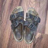 Birkenstock Brown Double Strap Photo 0