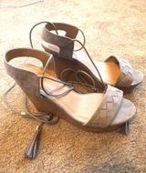 Altar'd State Suede Wedges Photo 0