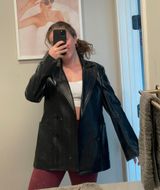 Truth By Republic Faux Leather Jacket  Photo 0