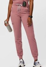 Figs High Waisted Zamora Jogger Scrub Pants- Mauve XXS Photo 0