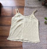 Vintage knit top Yellow Photo 0
