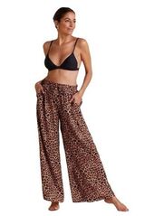 leopard print palazzo pants XS Photo 0