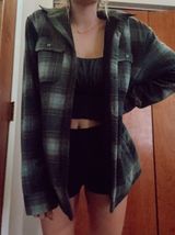 Flannel Fuzzy Jacket Multiple Size L Photo 0