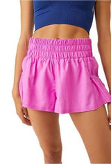 Neon Magenta Get Your Flirt On Shorts Photo 0