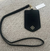 Kendra Scott Black Lanyard ID Holder Photo 0
